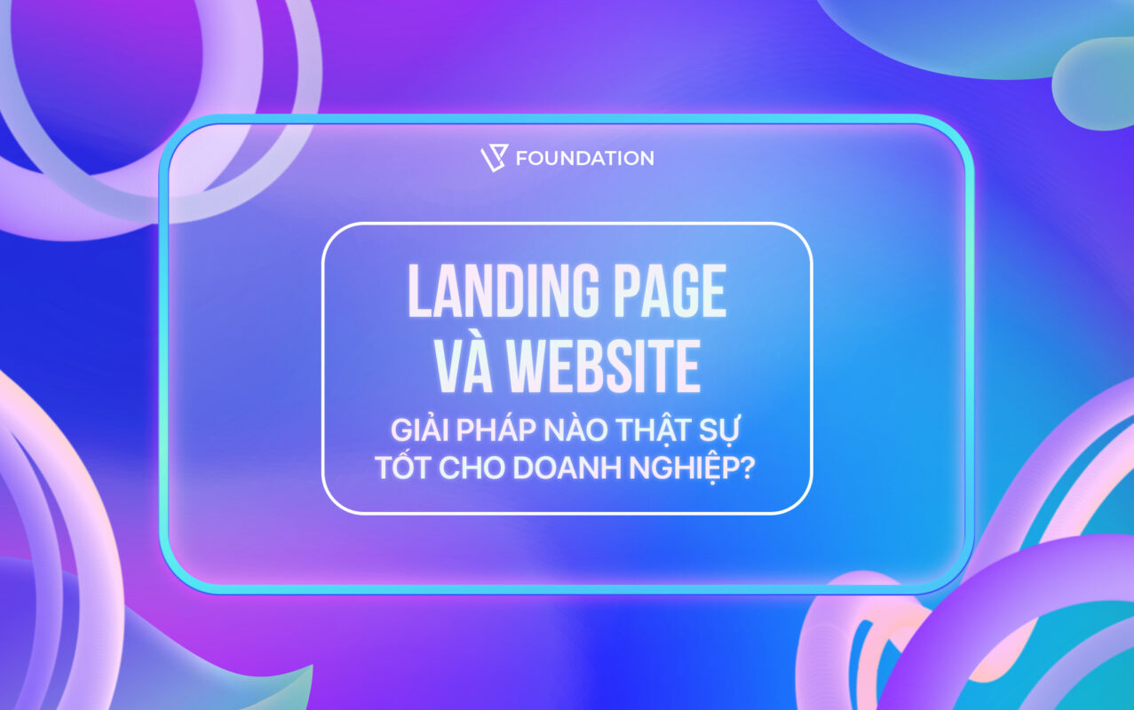 landing page và website